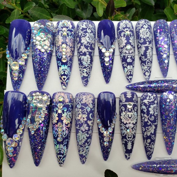 Other - XXL Stiletto Gel Press on Nails